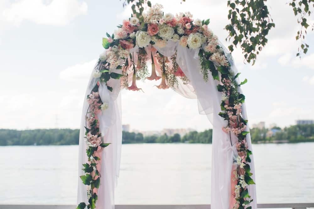 arco para cerimonia de casamento